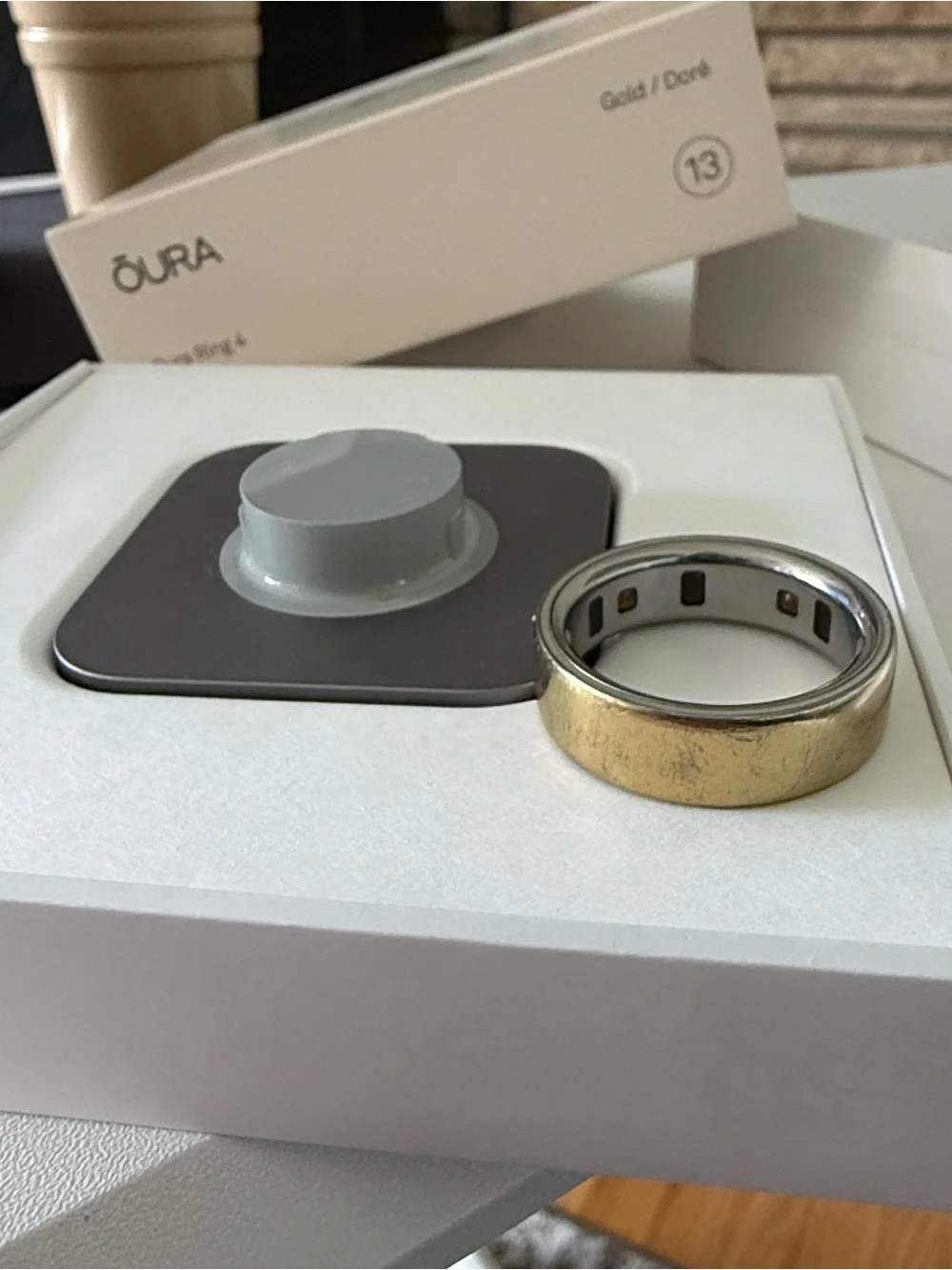 Oura Gold Ring Gen 4 - size 13